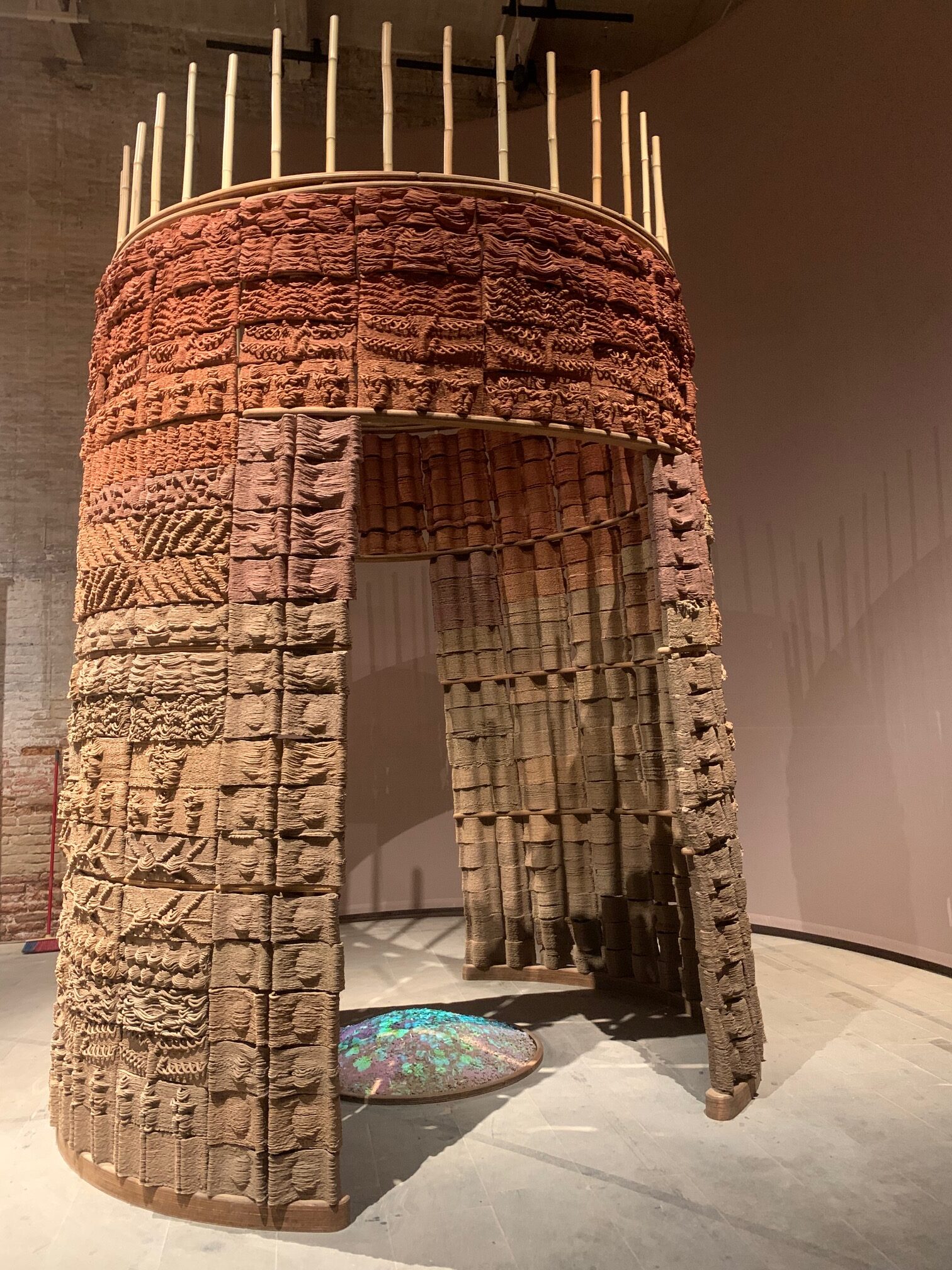 Earthen Rituals, Venice Biennial, photo courtesy Lola Ben-Alon