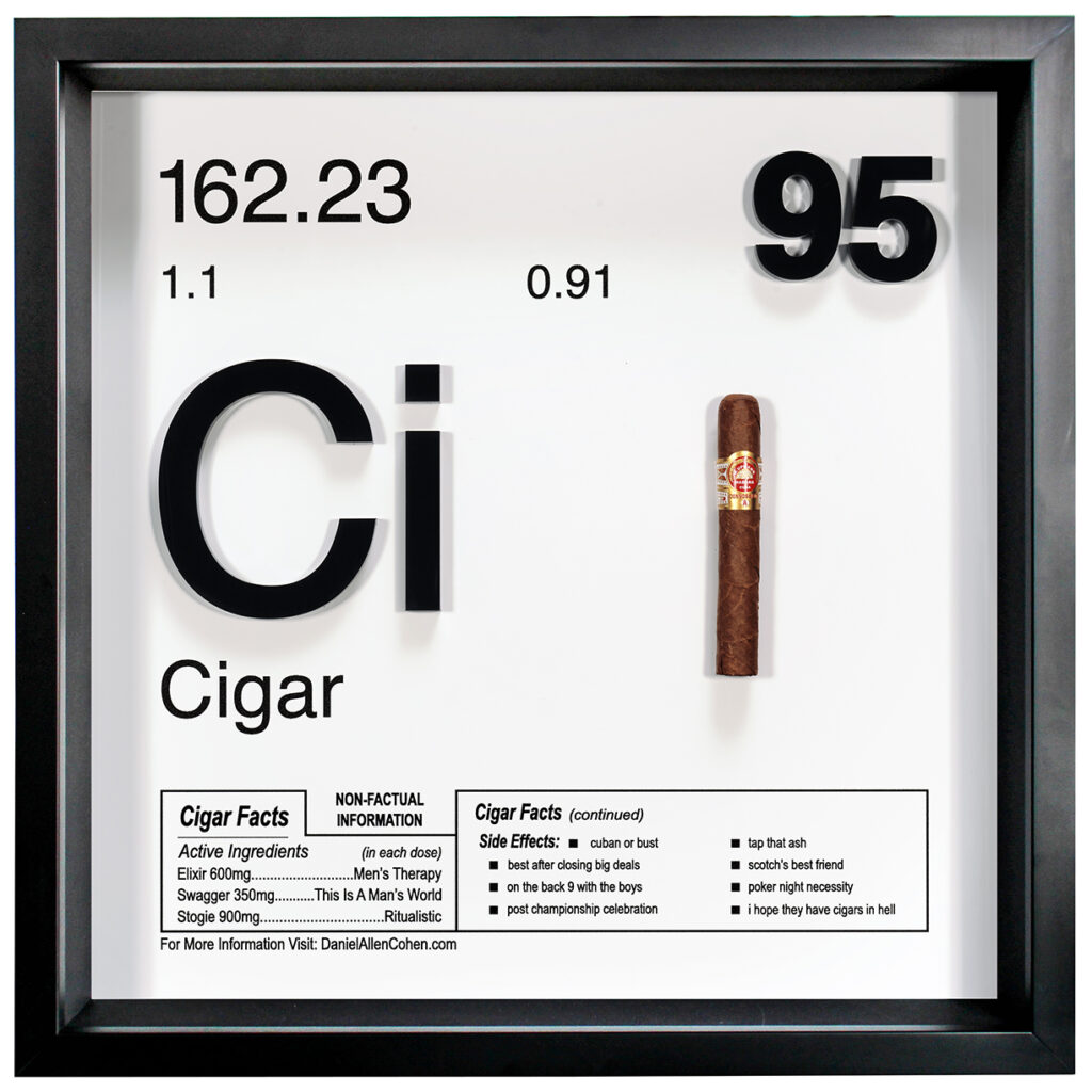 Cigar Periodic Table Of Drugs This Is Addictive Daniel Allen Cohen 1