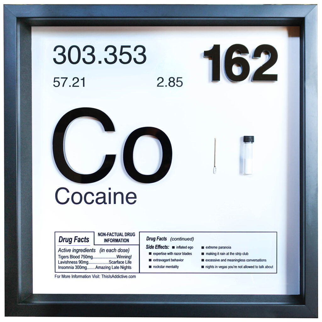 Cocaine Periodic Table Of Drugs This Is Addictive Daniel Allen Cohen 1 copy