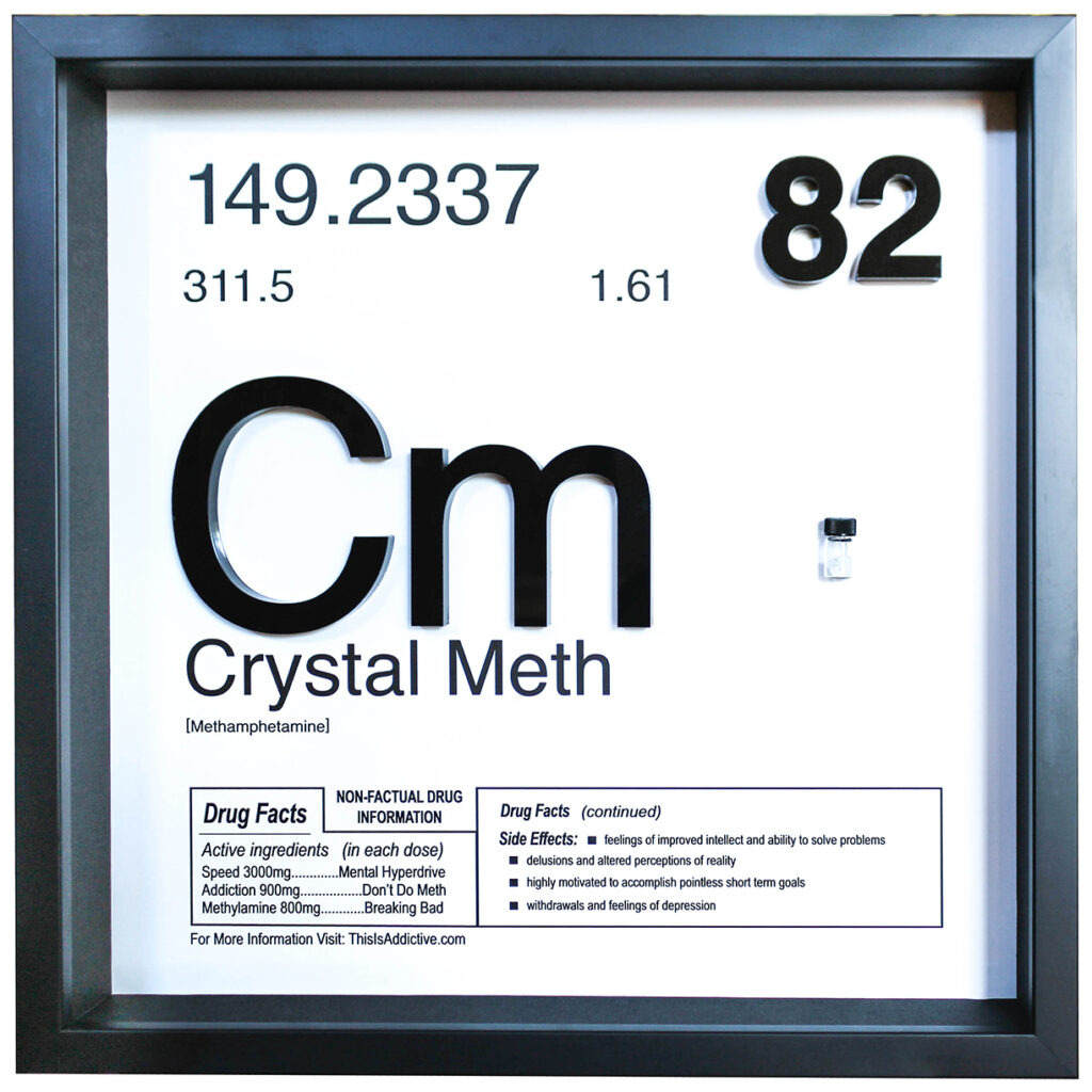 Crystal Meth Periodic Table Of Drugs This Is Addictive Daniel Allen Cohen 1