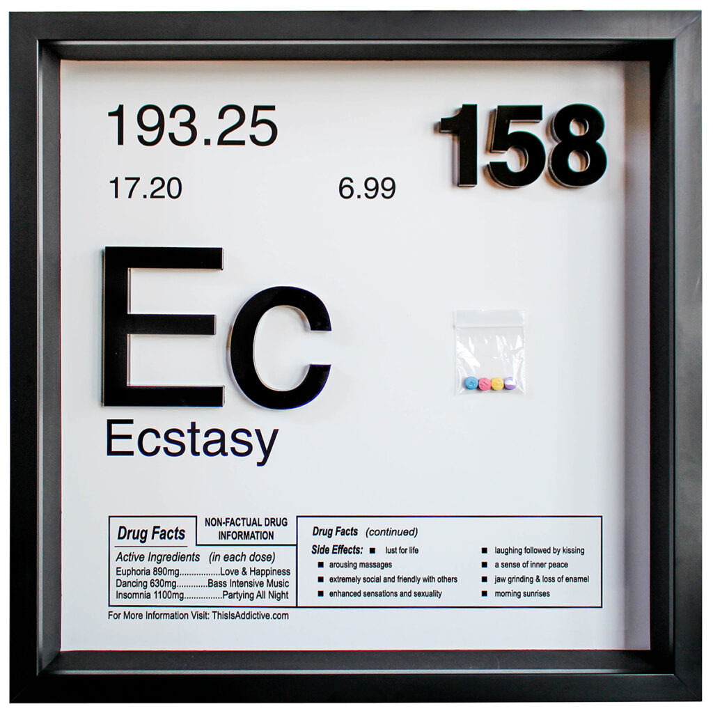 Ecstasy Periodic Table Of Drugs This Is Addictive Daniel Allen Cohen 2 copy copy