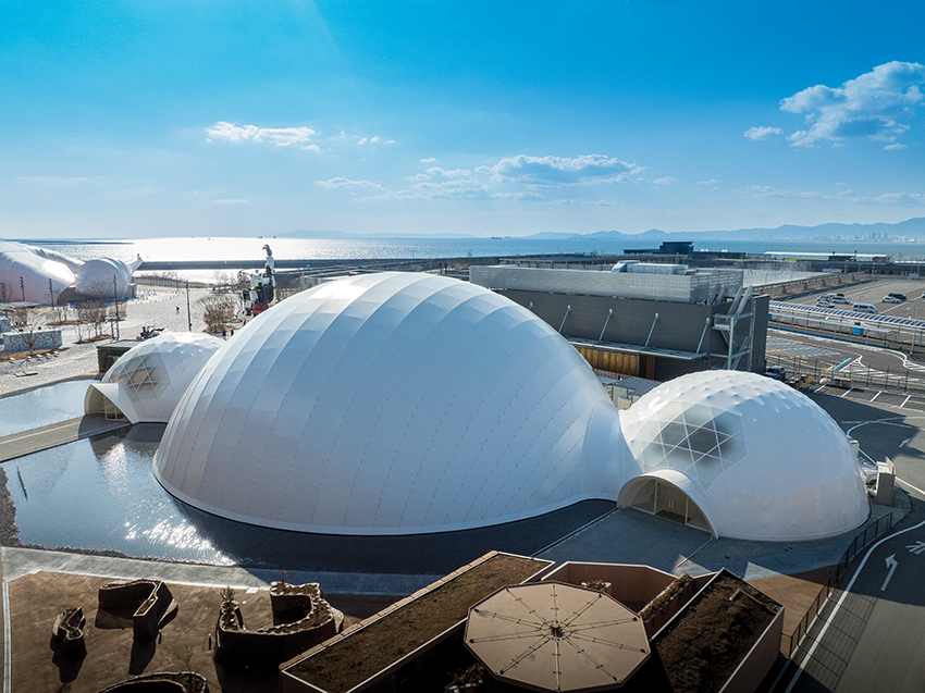 Shigeru Ban Blue Ocean Dome: arquitectura sostenible en la Expo Osaka 2025.