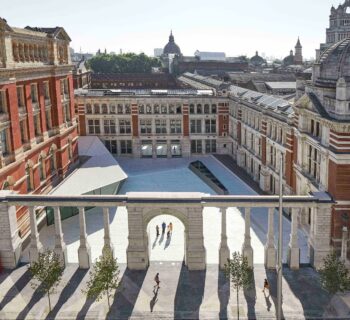 Vista del Victoria and Albert Museum, uno de los museos de diseño más importantes del mundo.